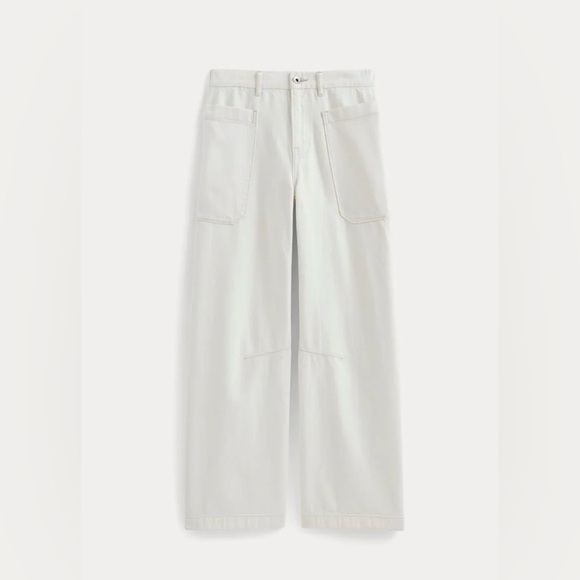 Everlane Pants - Everlane The Gardener Pull-On Jean in Bone Size 28 Regular